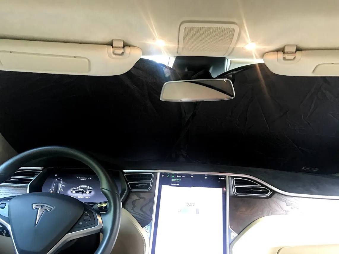 OC Sun Shade Vehicle Heat and UV Protector for 2022-2023 Audi RS 7 by MCarCovers