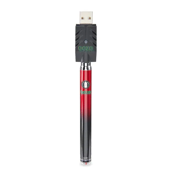 OOZE Slim Pen Twist Battery With USB Smart Charger - Various Colors - (1 Count)