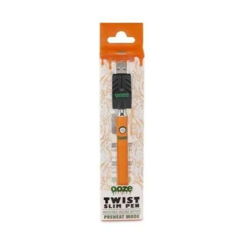 OOZE Slim Pen Twist Battery With USB Smart Charger - Various Colors - (1 Count)