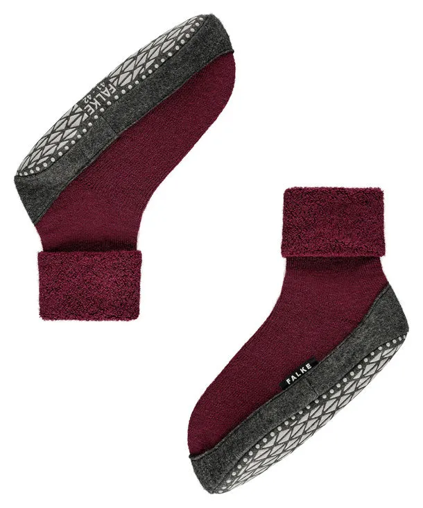 Pantoffel Merinowol Antislip Cosy Shoe 16560 8596 Barolo