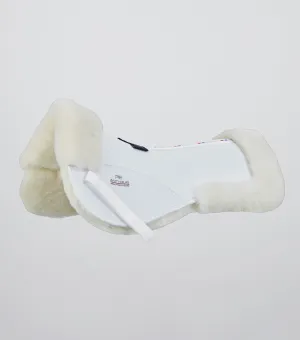 PEI Airtechnology Shockproof Wool Half Pad - White