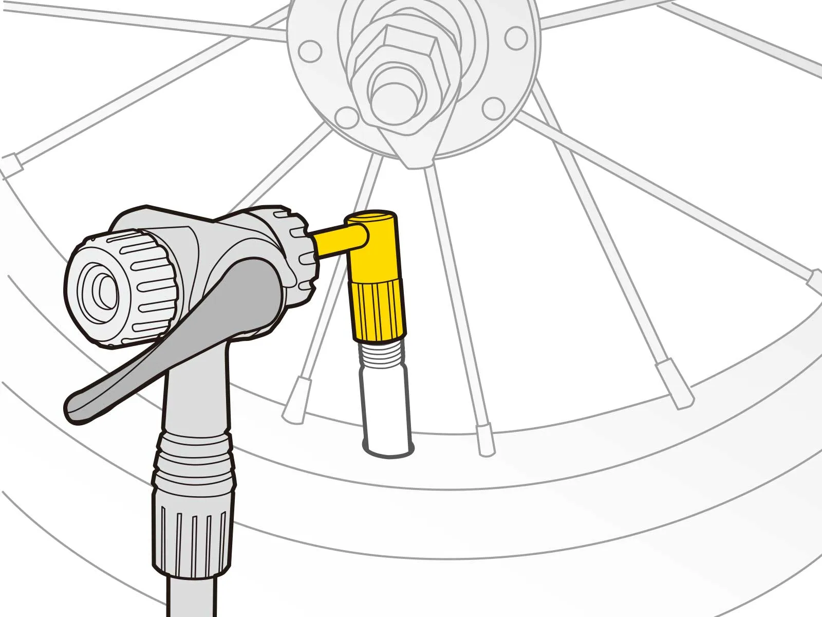 Pressure-Rite Schrader Valve Adapter