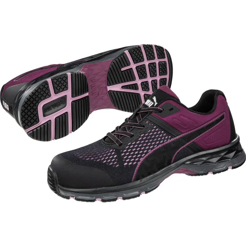 Puma Define WNS Low 643920 S1P Paars/Zwart
