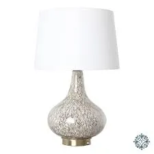 Rayna Marbled Glass Table Lamp 59cm