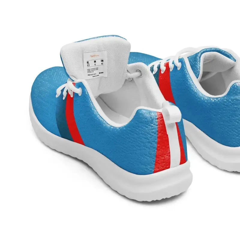 Red Stripe Men's Athletic Shoes Crush Every Workout