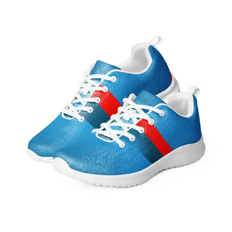Red Stripe Men's Athletic Shoes Crush Every Workout