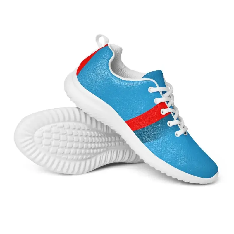 Red Stripe Men's Athletic Shoes Crush Every Workout