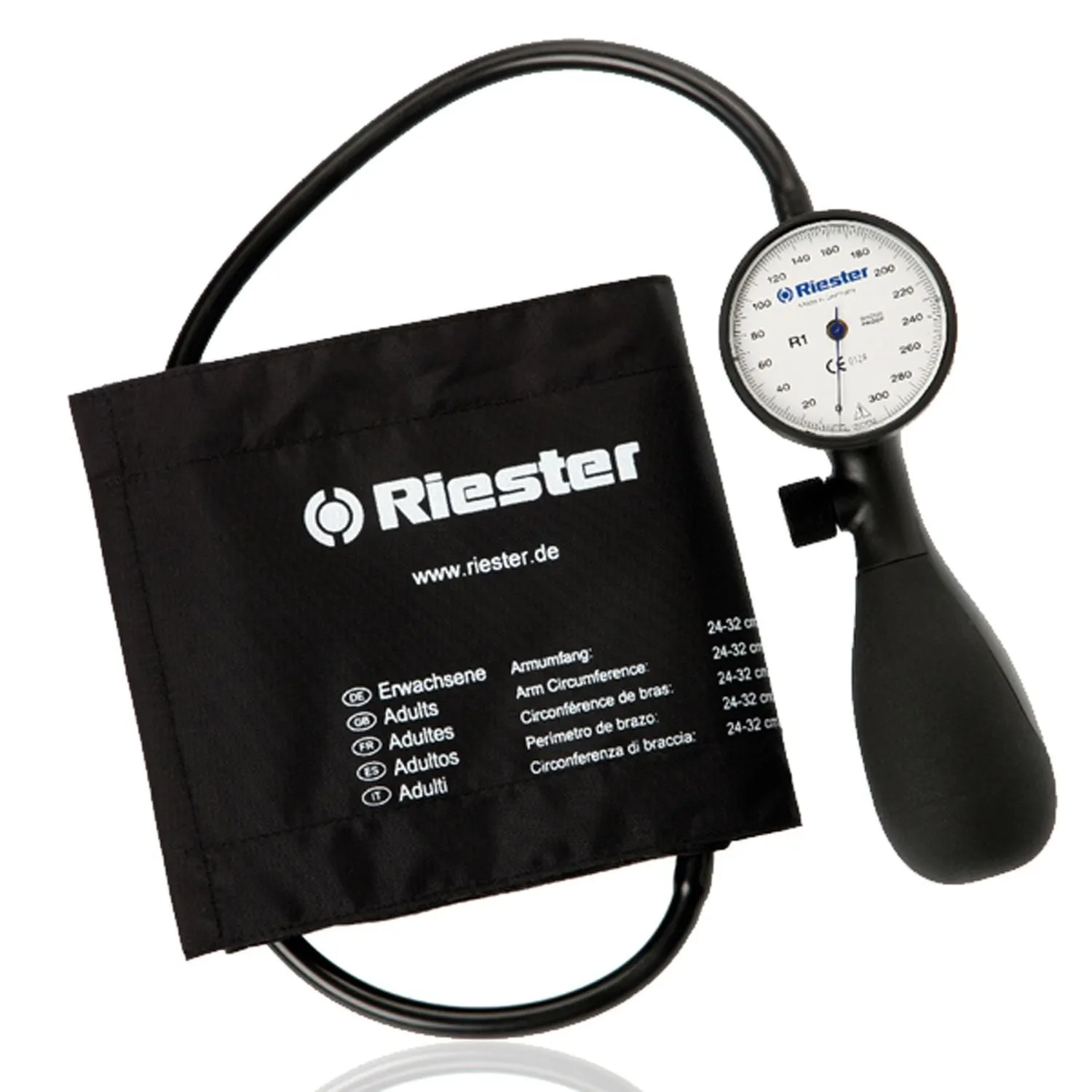 Riester BPM | Shock Proof 1 Tube Velcro Cuff