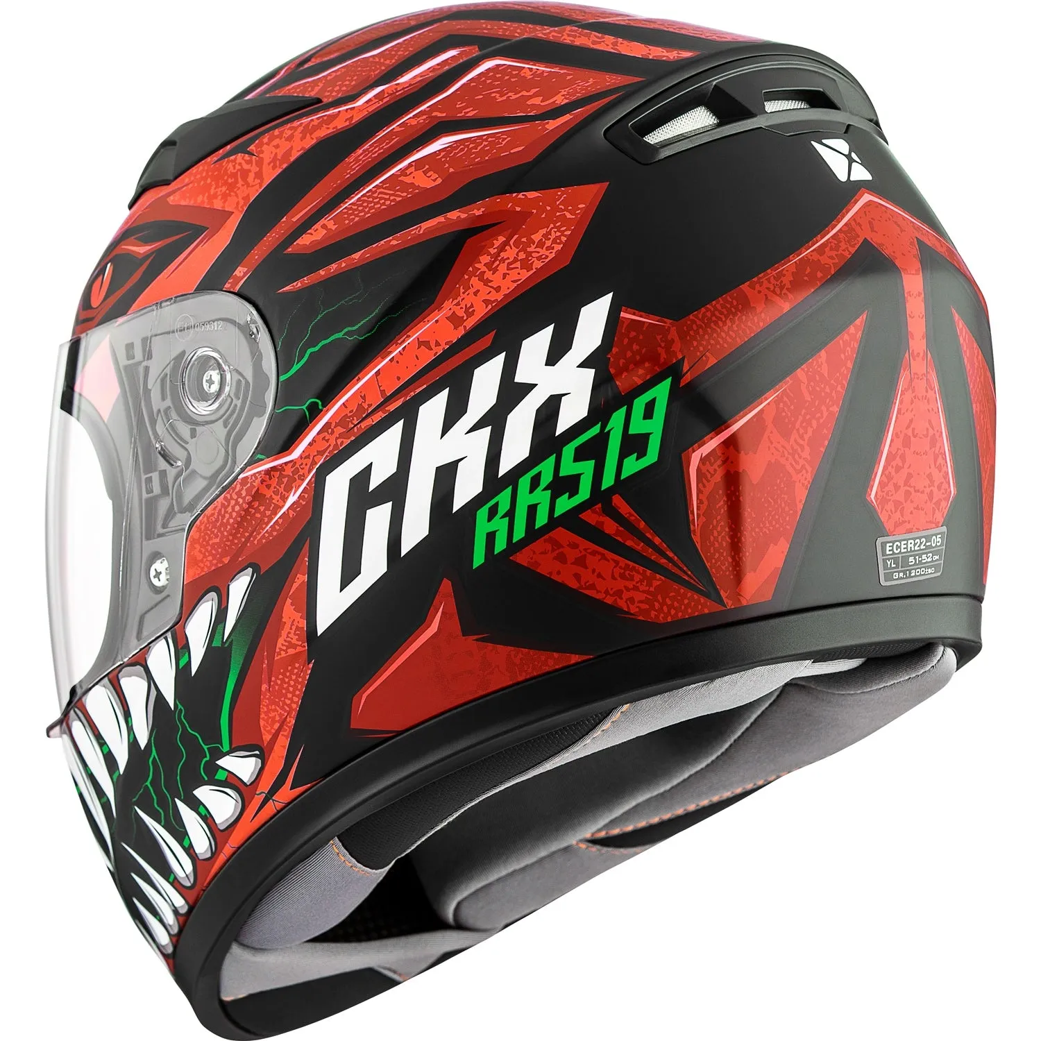 RR519Y PREDATOR YOUTH HELMET