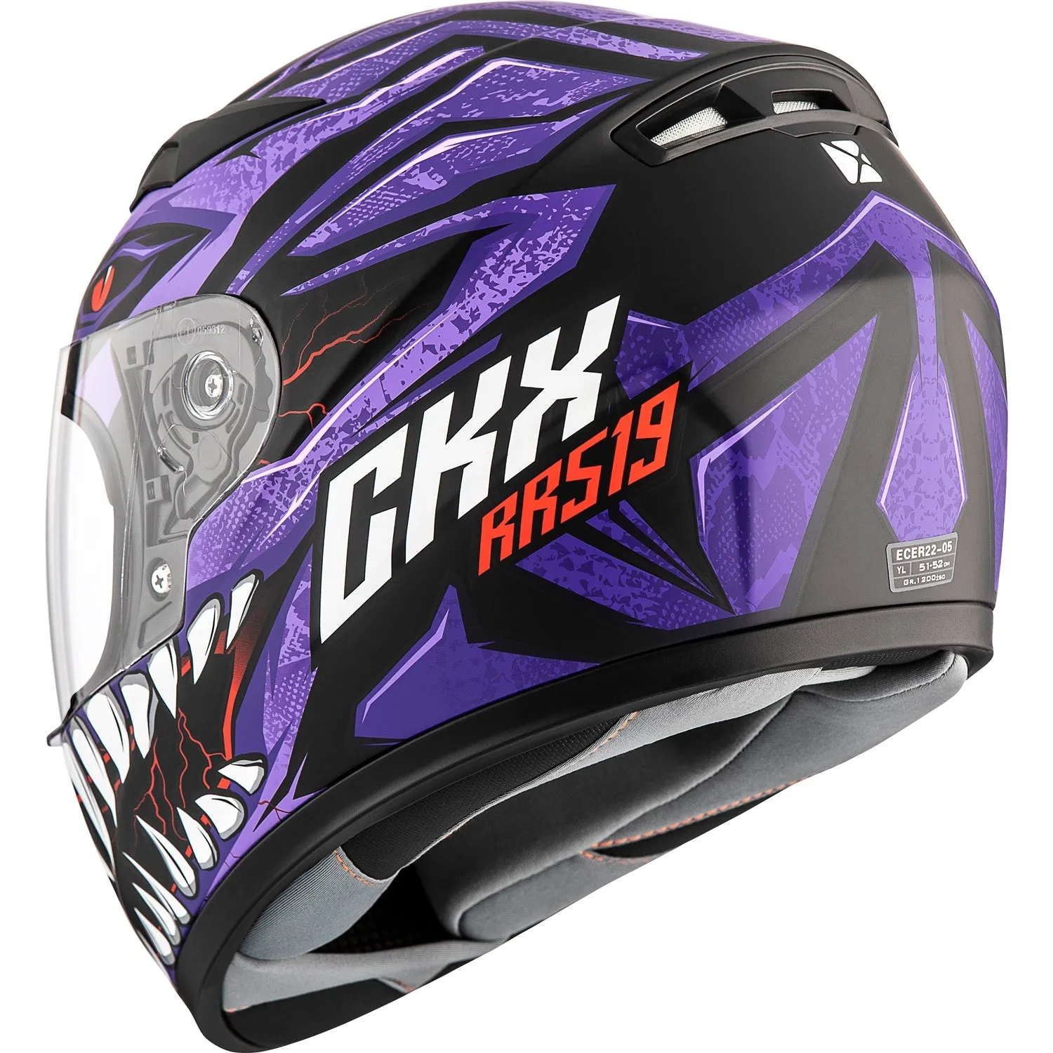 RR519Y PREDATOR YOUTH HELMET