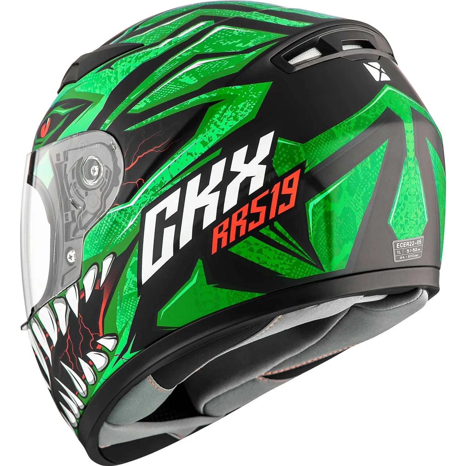 RR519Y PREDATOR YOUTH HELMET