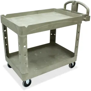 Rubbermaid Commercial Two Shelf Service Cart