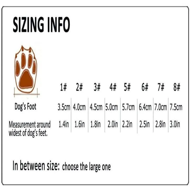 Rynx | Dog Shoes Waterproof Non-slip Rain Boots Warm Snow Reflective For Small Medium Large Pet Sport Training TLS3961