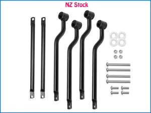 Saddlebag Support Bars Brackets Fits Honda Kawasaki Harley Motorcycle