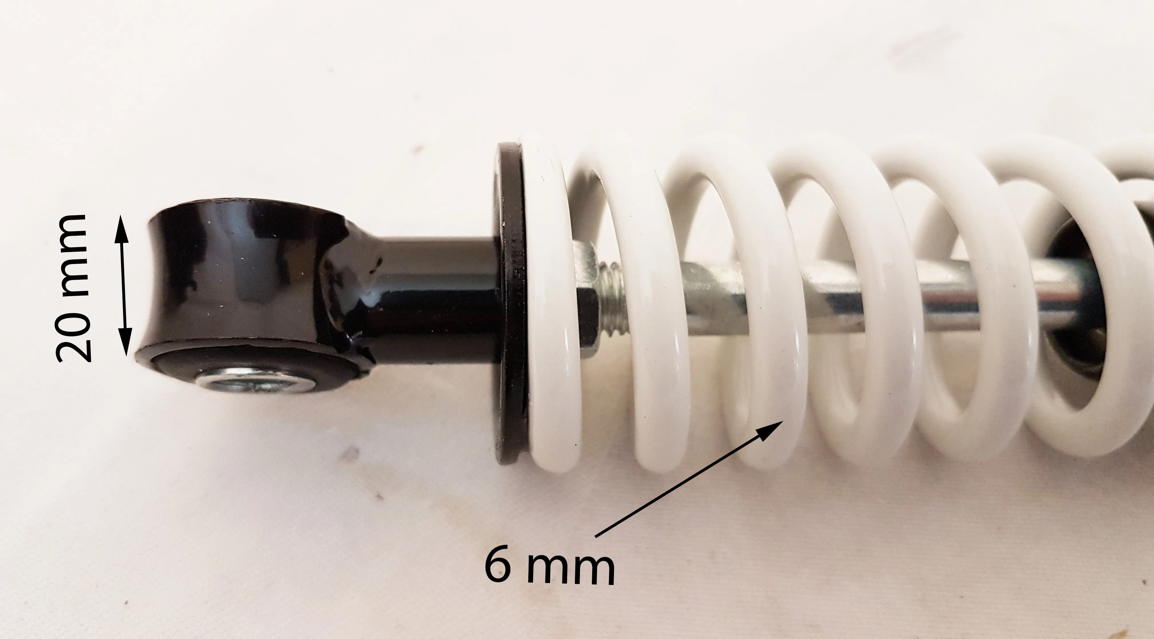 SH002 FRONT SHOCK ABSORBER SPRING 270MM FOR 110CC QUAD BIKE ATV