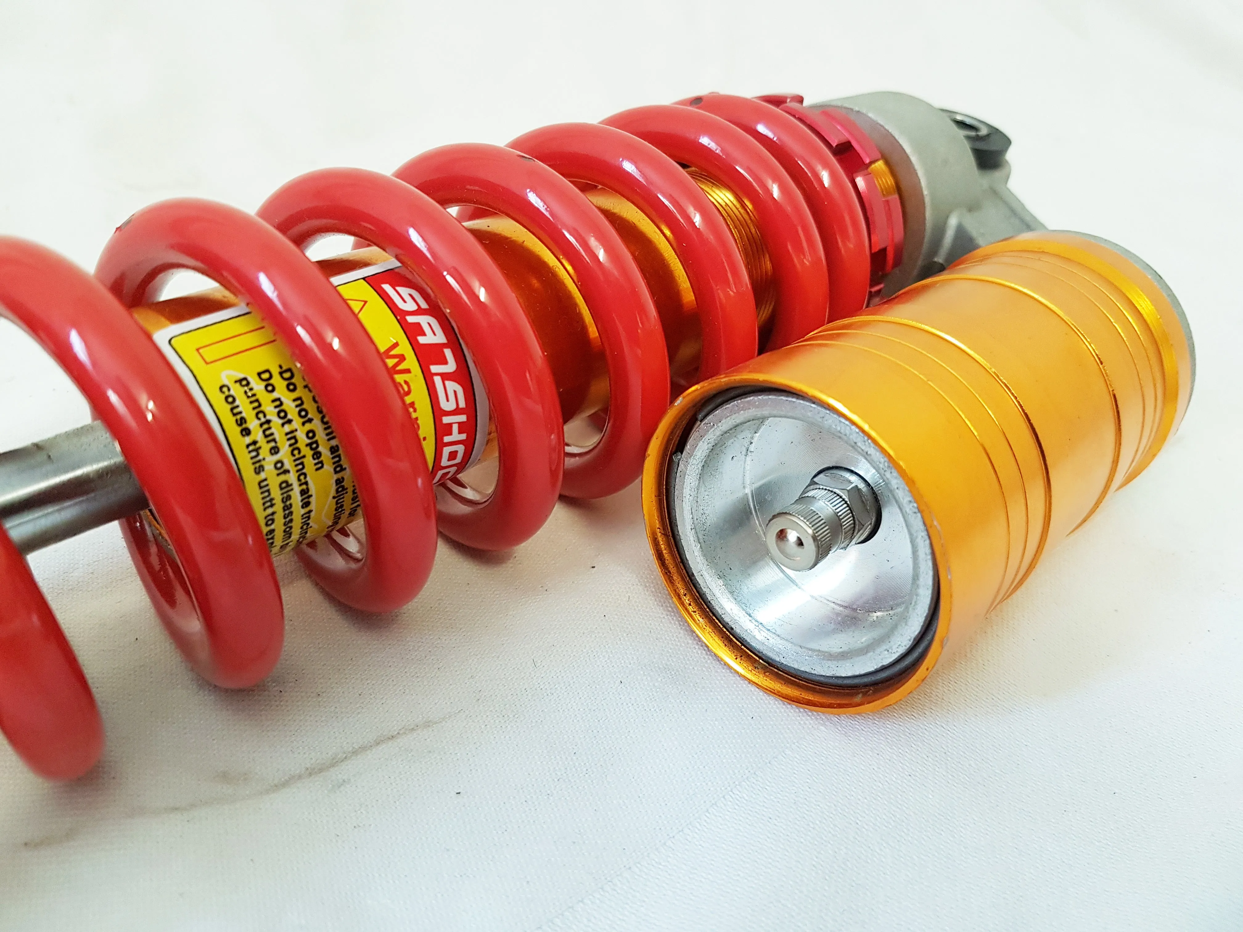 SH035 ADJUSTABLE SHOCK ABSORBER SUSPENSION SPRING QUAD BIKE ATV 350MM