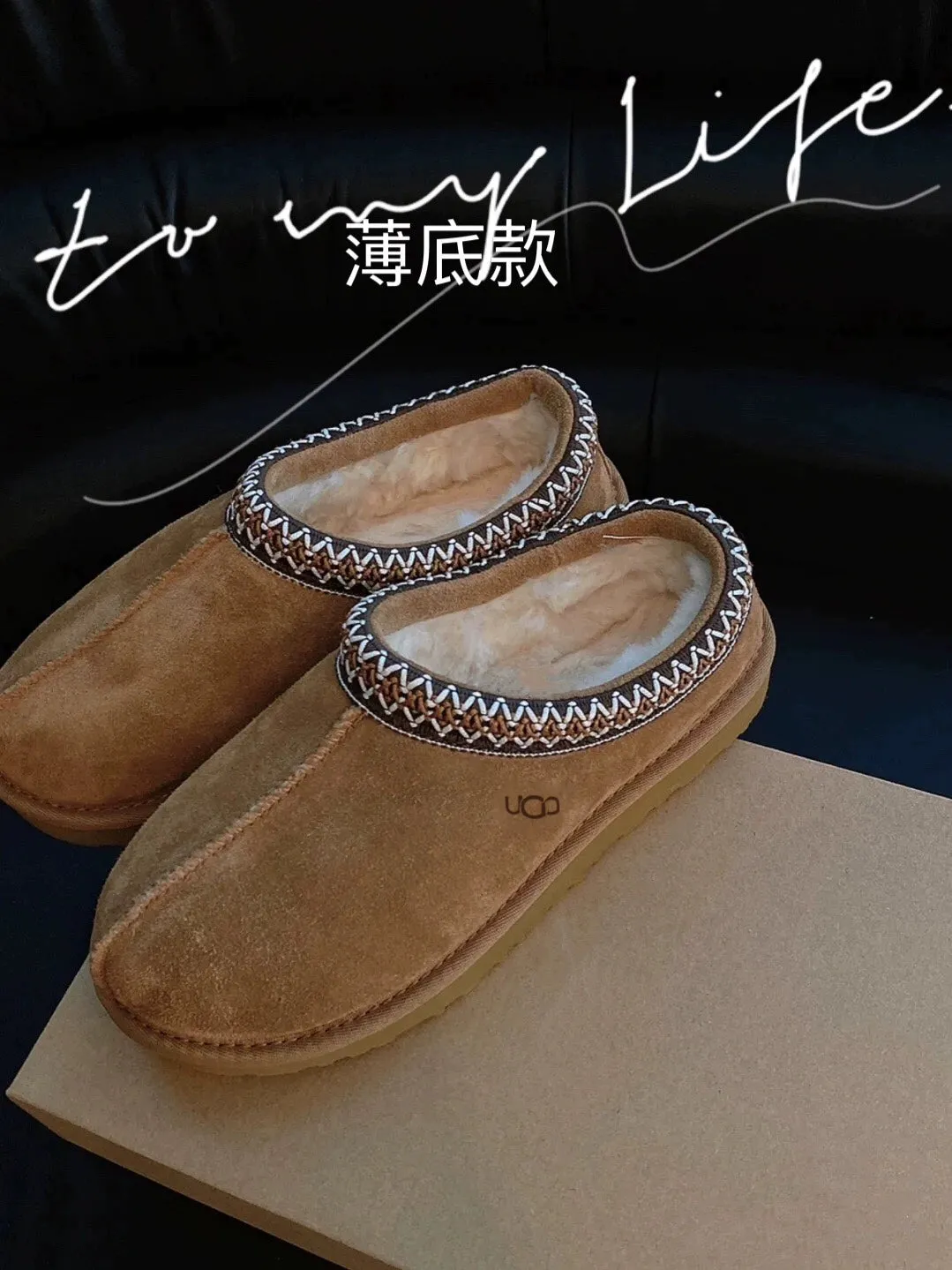 Sheepskin and Fur Snow Boots Toe Box for Outdoors Slippers