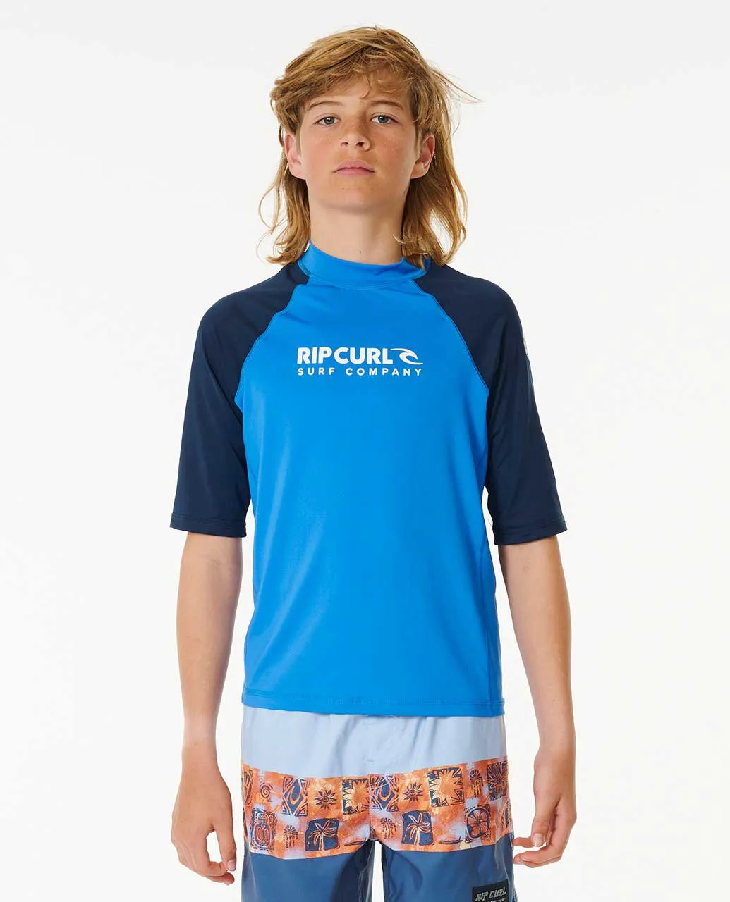 Shock UV Short Sleeve Rash Vest - Boys (8-16 years)