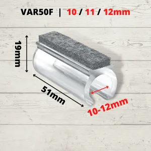 Sled Base Compacted Felt Protectors