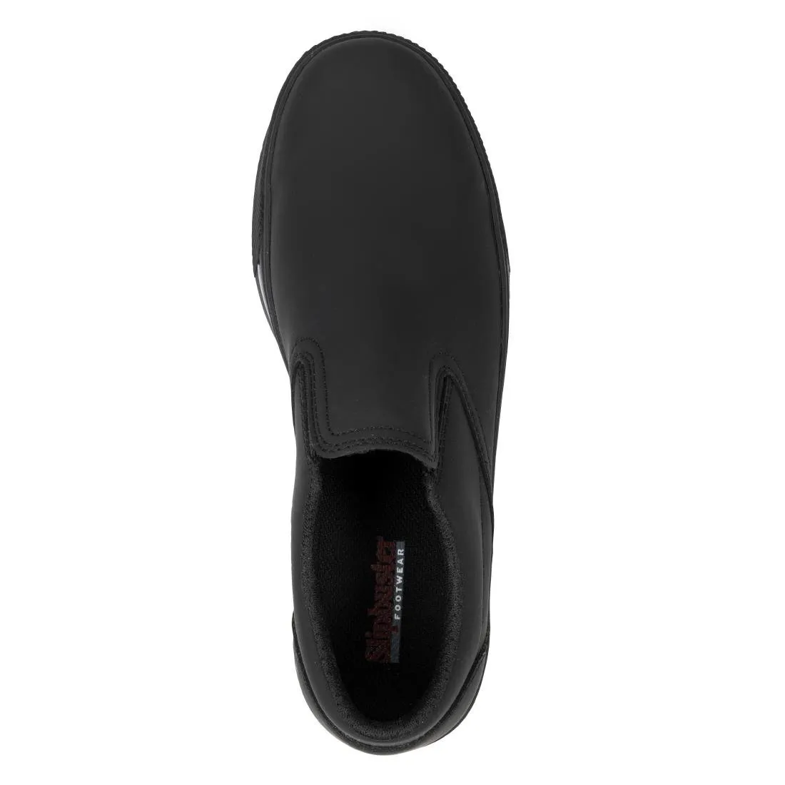 Slipbuster Microfibre Slip-on Shoe Matte Black 44