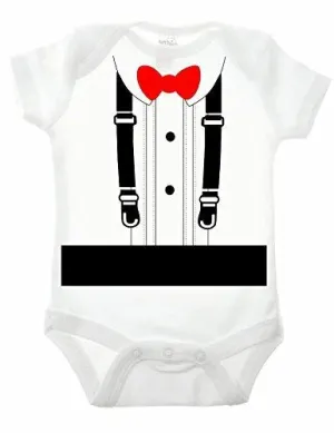 Smart Suit Short Sleeve Babygrow