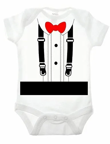 Smart Suit Short Sleeve Babygrow