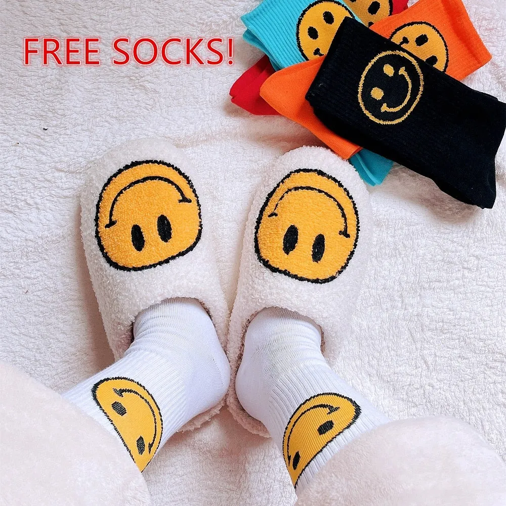 Smile Face Slippers