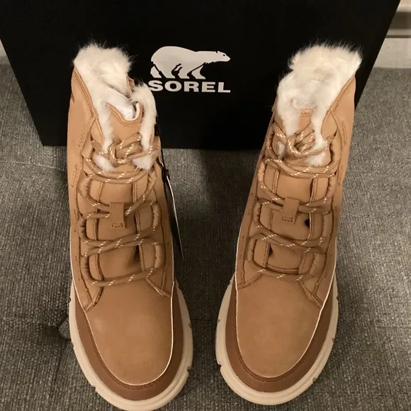 Sorel Children's Explorer III Lace-Up Waterproof Booties, size 13