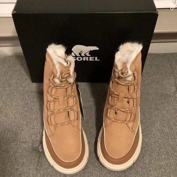 Sorel Children's Explorer III Lace-Up Waterproof Booties, size 13
