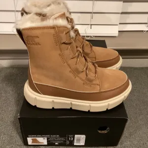 Sorel Children's Explorer III Lace-Up Waterproof Booties, size 13