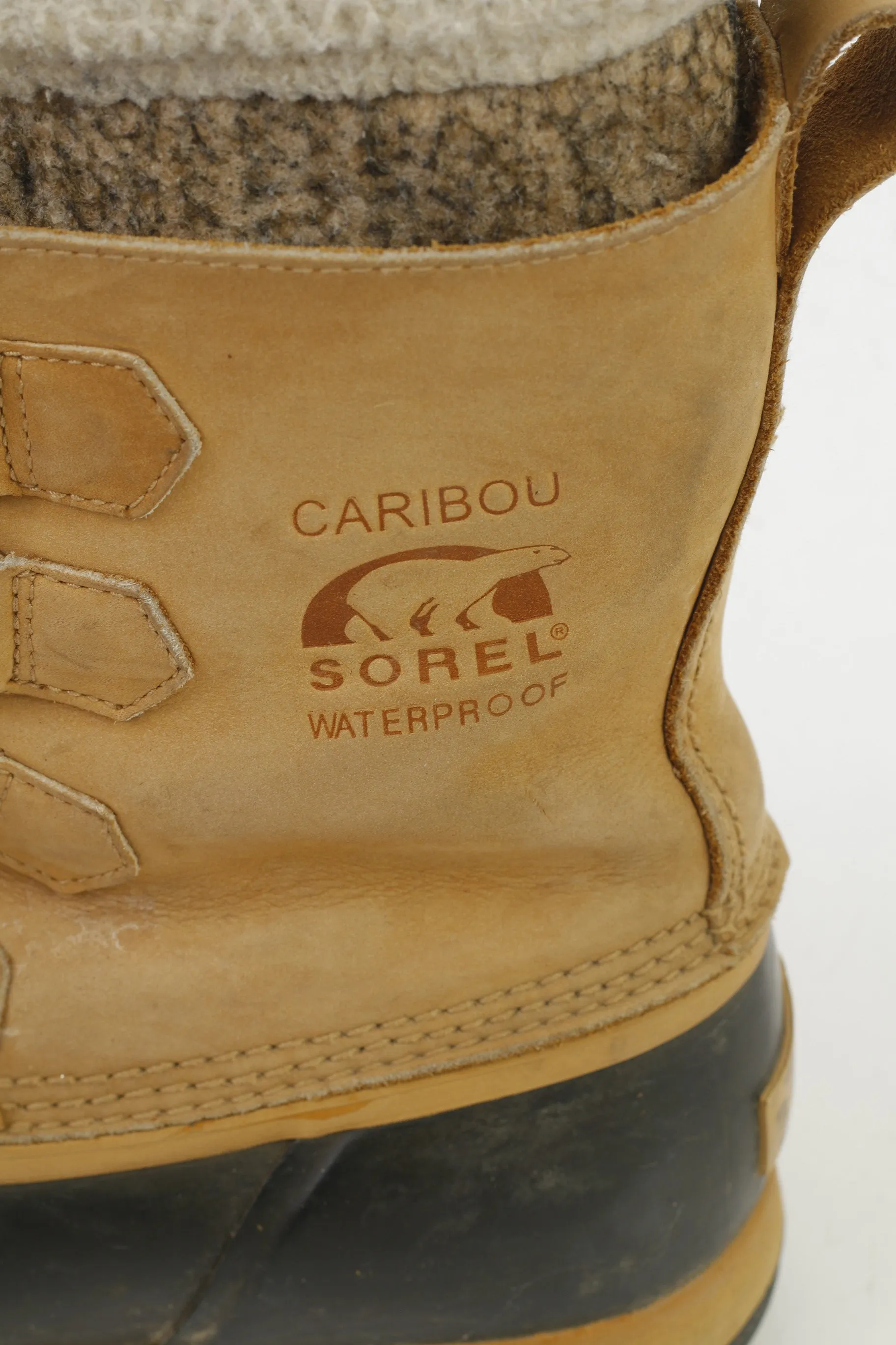 Sorel Men 8 39 Winter Boots Brown Waterproof Caribous Padded