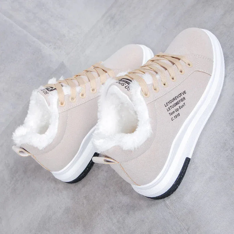 Stylish waterproof winter shoes for women