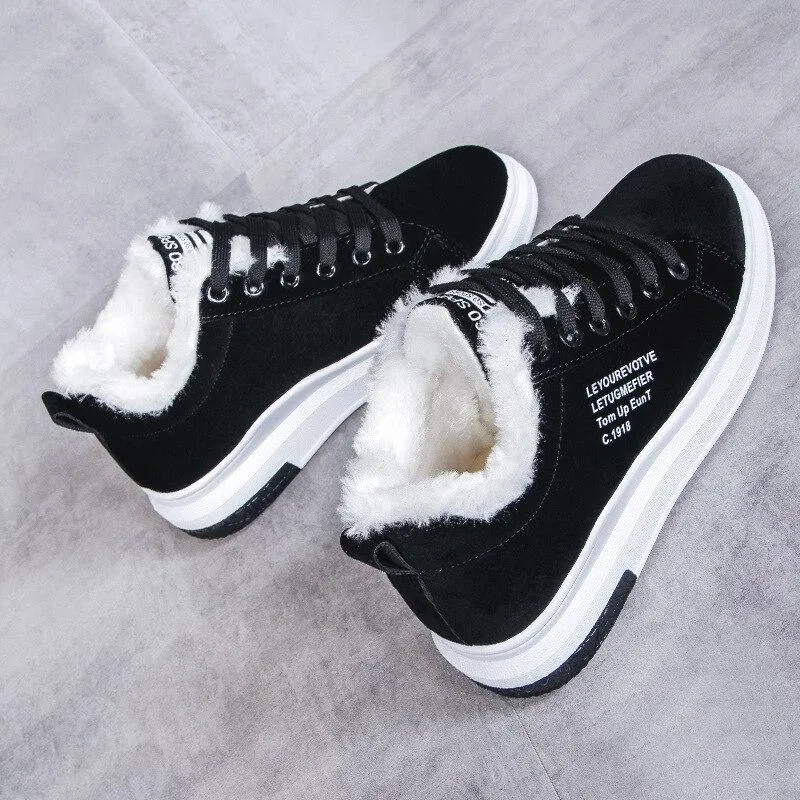 Stylish waterproof winter shoes for women