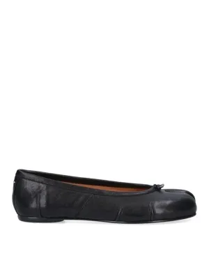 Tabi Leather Flat Shoes