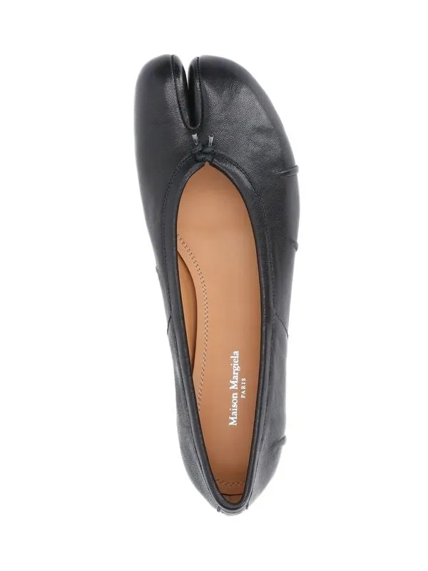 Tabi Leather Flat Shoes
