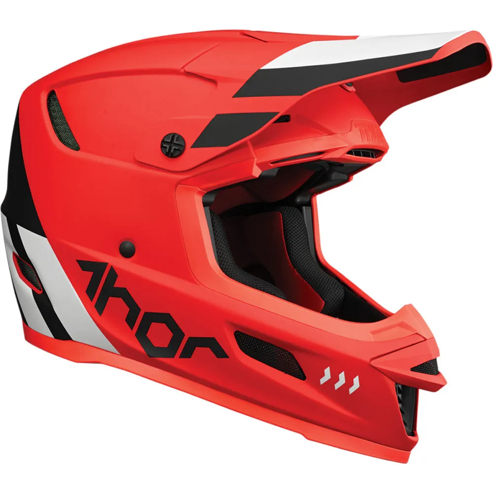 Thor Reflex Cube Helmet Rd/Bk