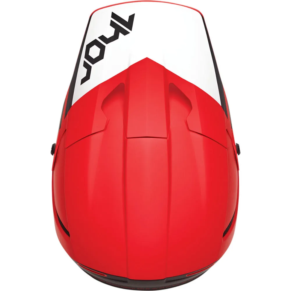 Thor Reflex Cube Helmet Rd/Bk