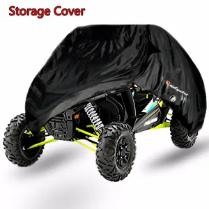Universal Black Weatherproof Storage Covers For Polaris RZR XP 900 1000 XP Turb&Two-Seat UTV