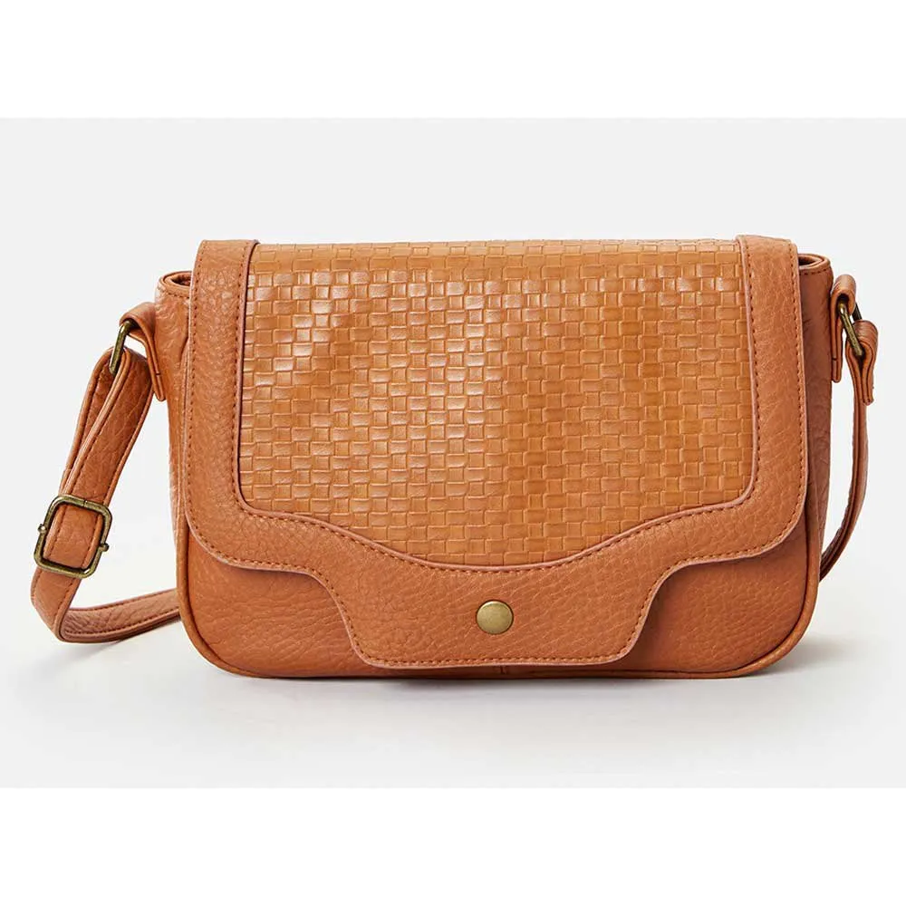 Wanderer Crossbody Handbag - Tan