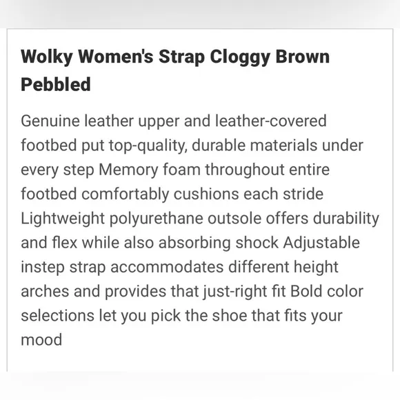 Wolky’s Shoes