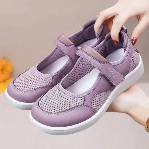 Women's Casual Breathable Slip On Orthopedic Walking Shoes