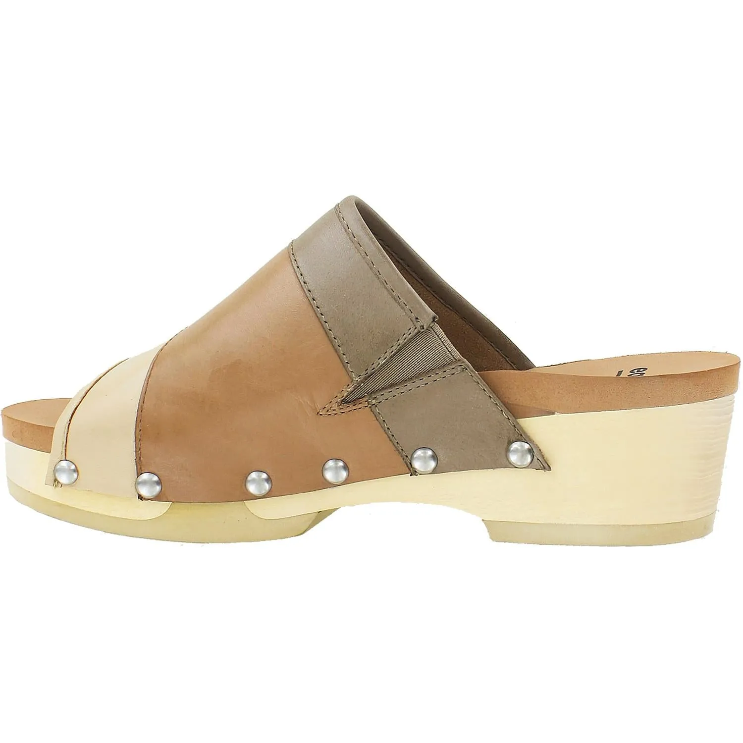 Women's Earth Tiga Nude/Walnut Leather