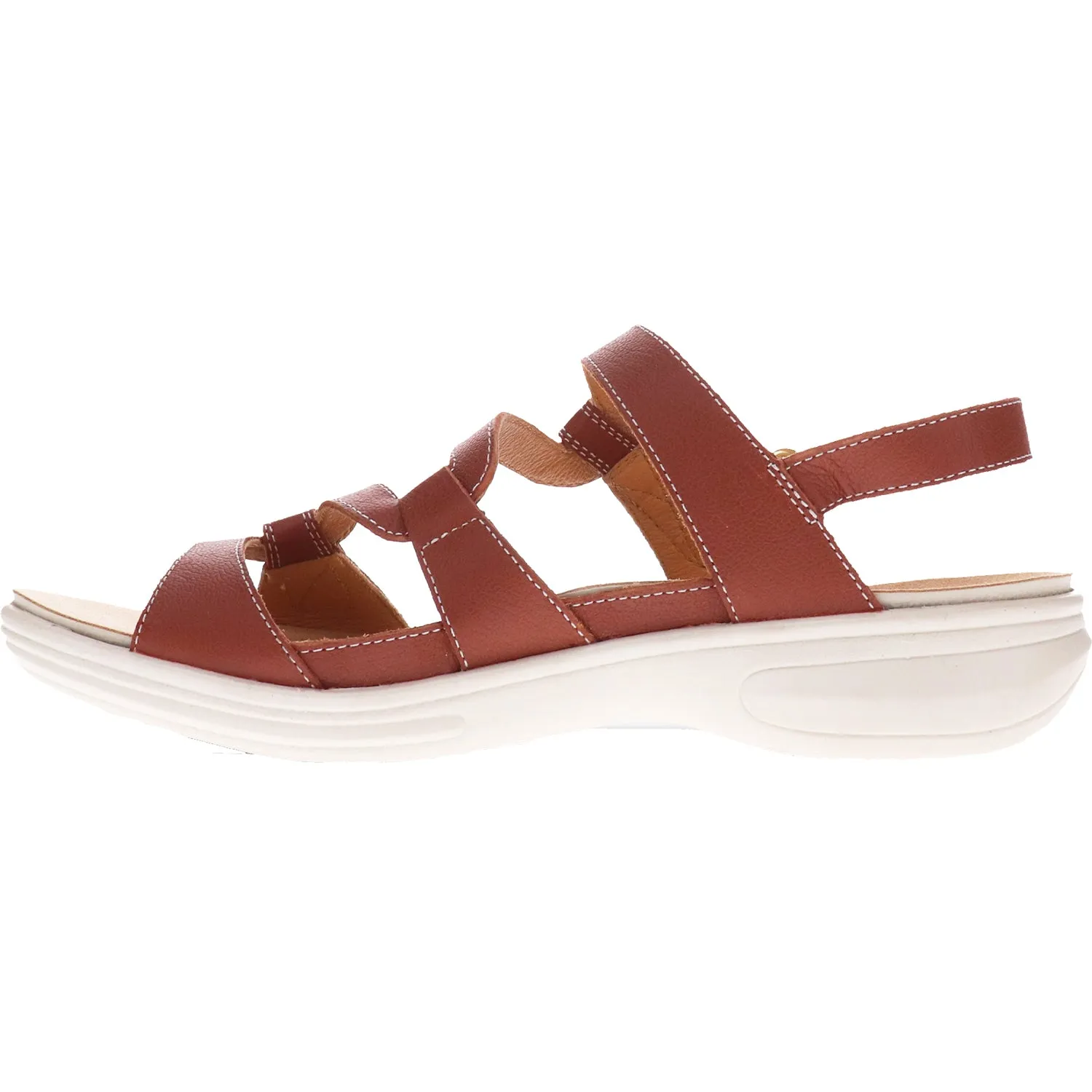Women's Revere Emerald Cognac Leather