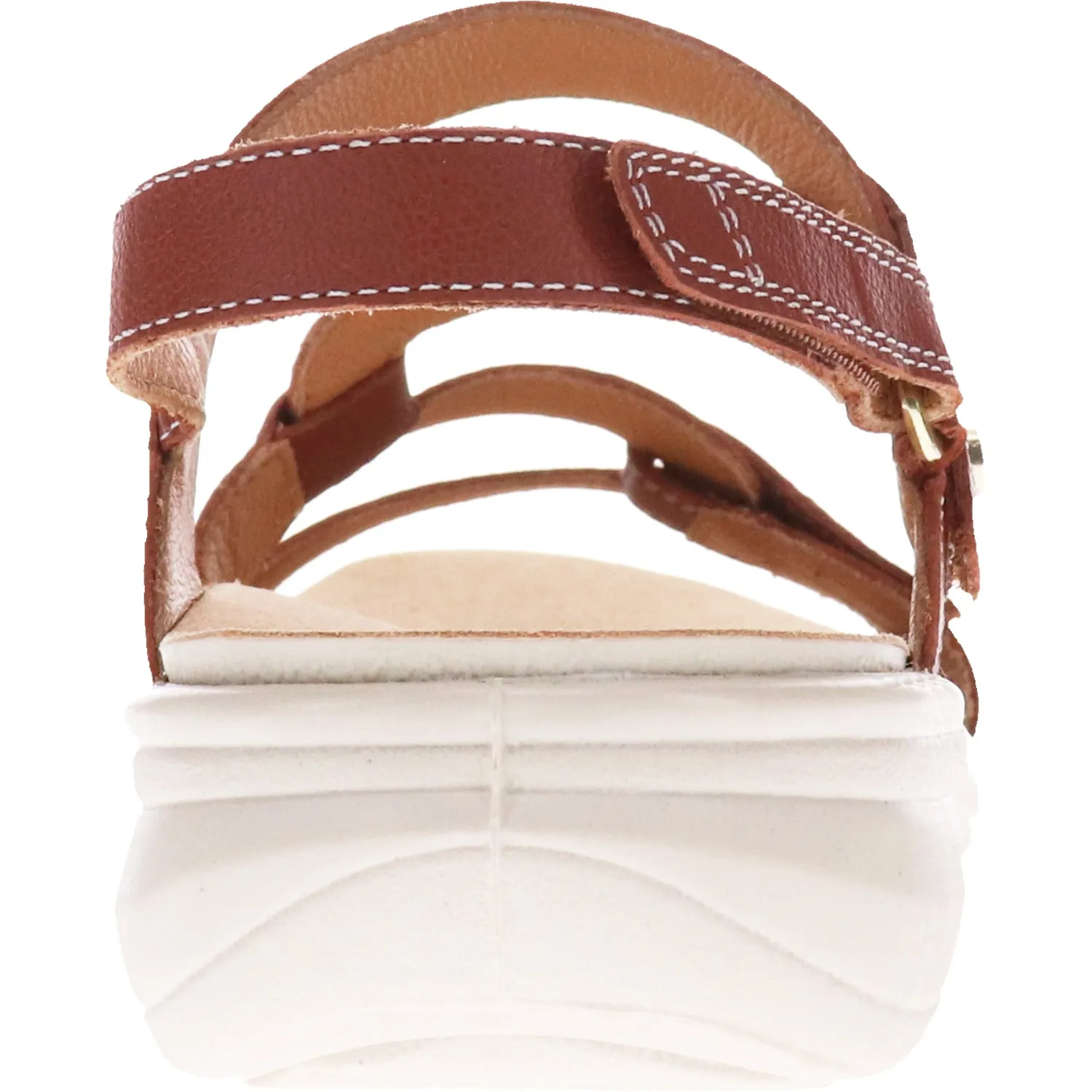 Women's Revere Emerald Cognac Leather