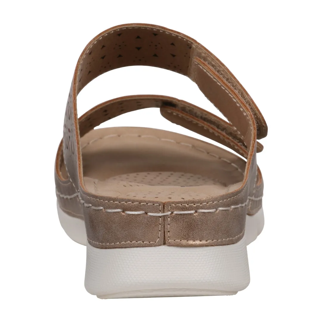Women's Verna Velcro Flat Comfort Sandals