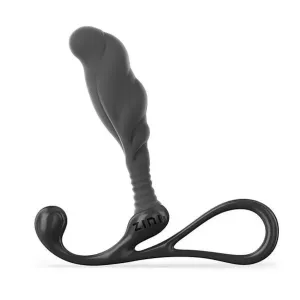 Zini Black Anti-shock Medium Prostate Massager for Him